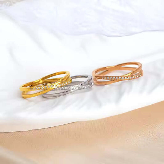 Hypoallergenic Cross ring