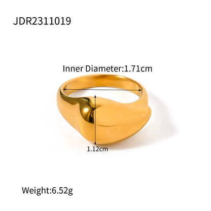 Gold Droplet Ring