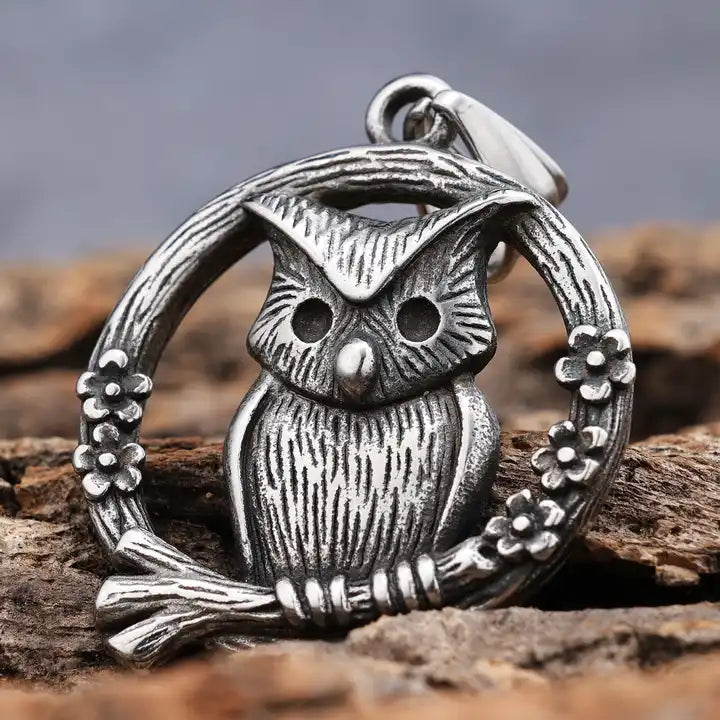 hollow owl Necklace