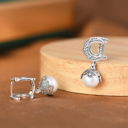 Silver Drop Earrings