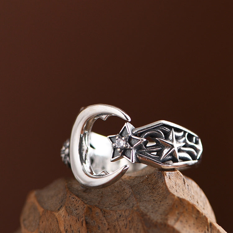 Star Crescent Ring