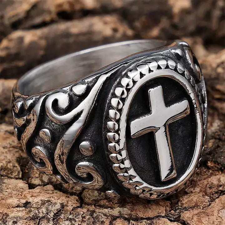 Silver Faith Ring