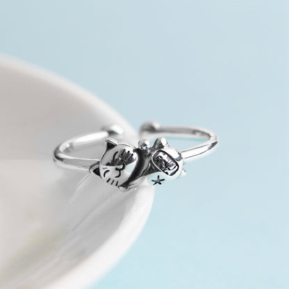 Kitten Design Ring