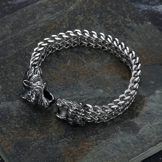 Fenrir Wolf Bracelet