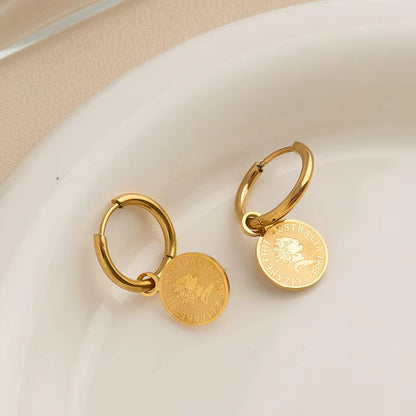 Geometric Dangle Earrings