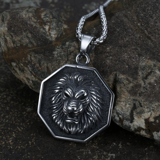 Lion Crest Pendant