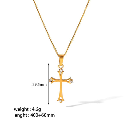 Gold Cross Necklaces