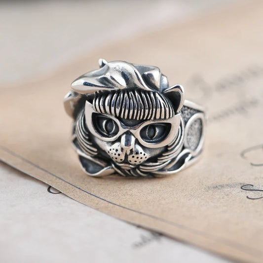 Retro Cat Ring