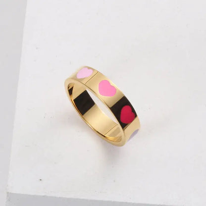 Gold Heart Ring