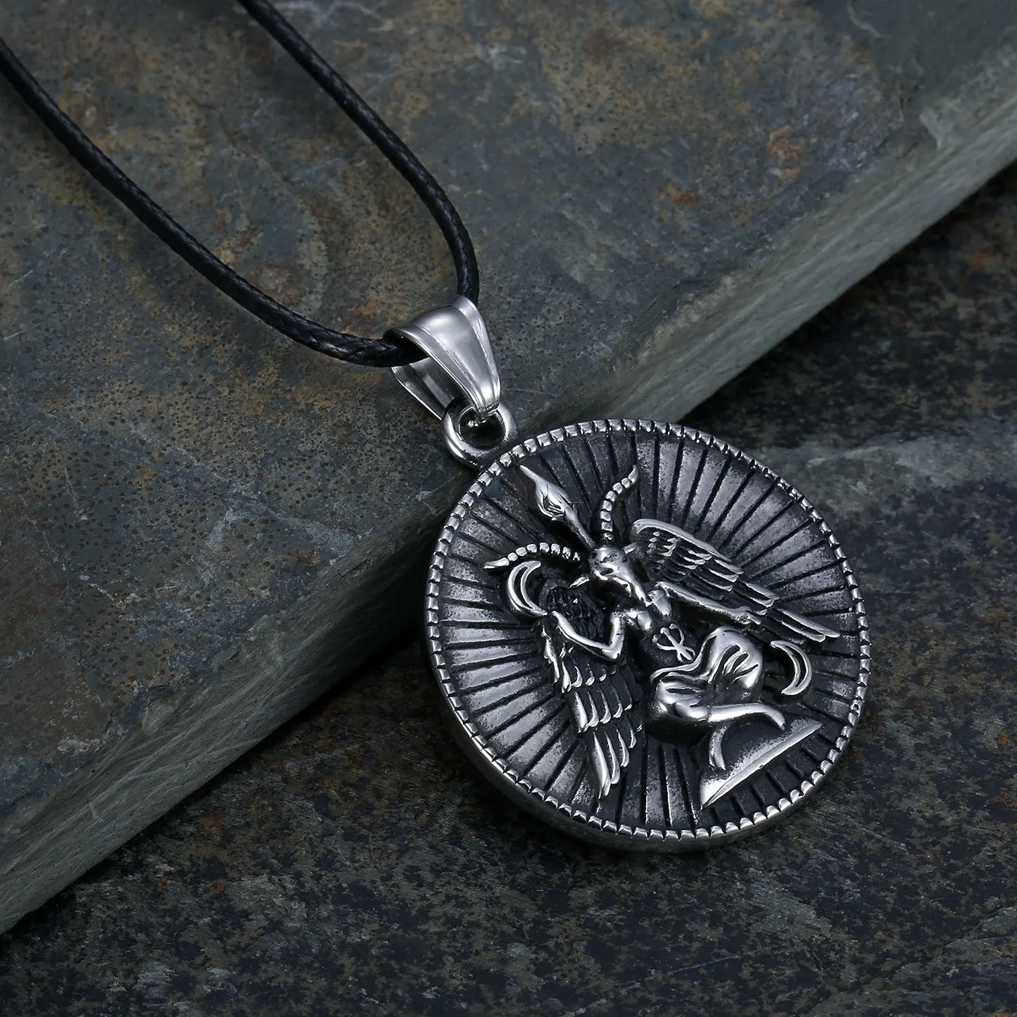 Mask Medallion Pendant