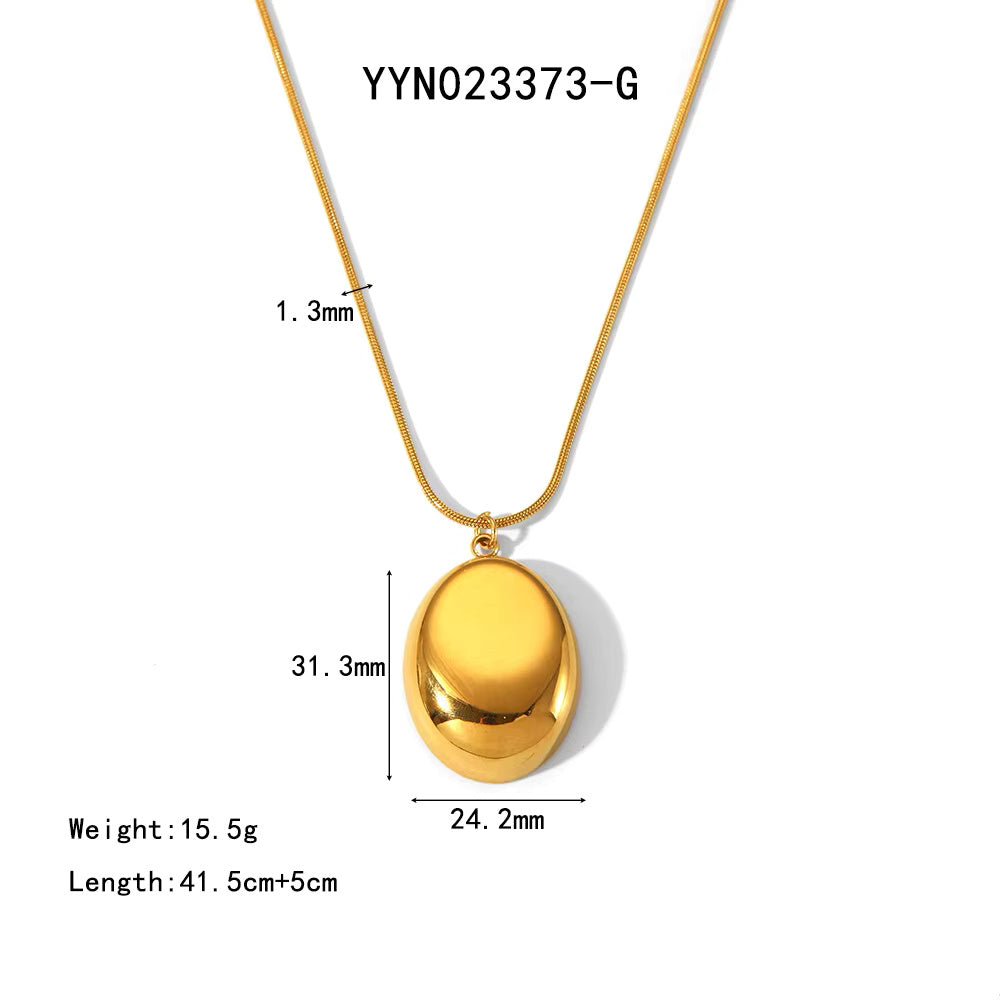 Gold Snake Necklace