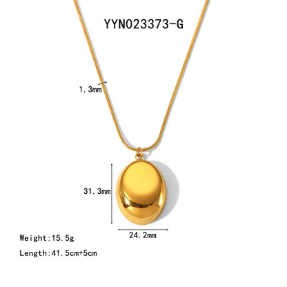Gold Snake Necklace