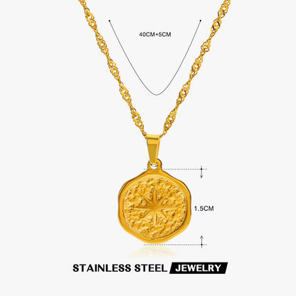 Golden Medallion Necklaces