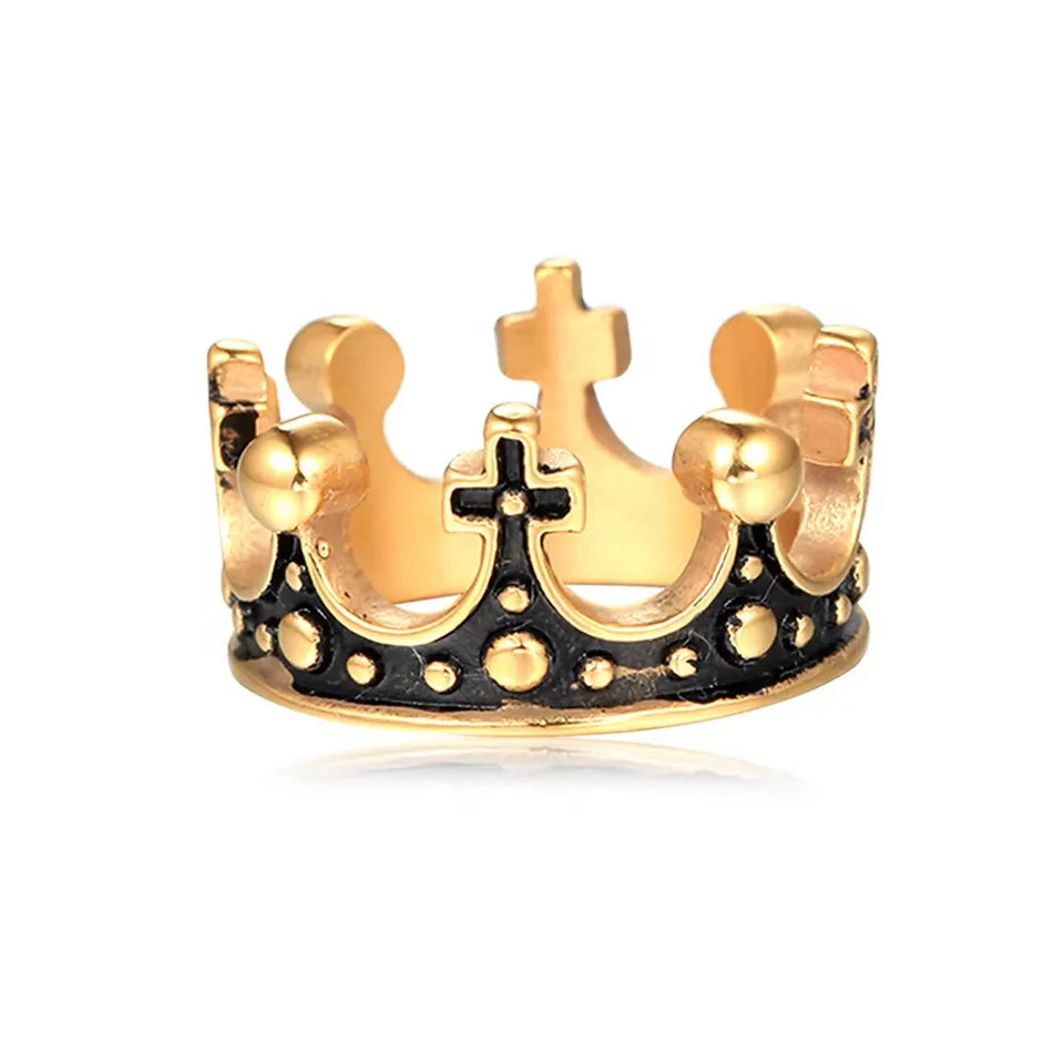 Crown Emblem Ring