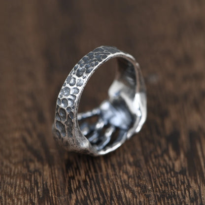 Sterling Skeleton Ring
