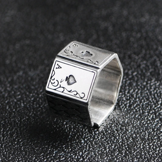 Ace Card Ring