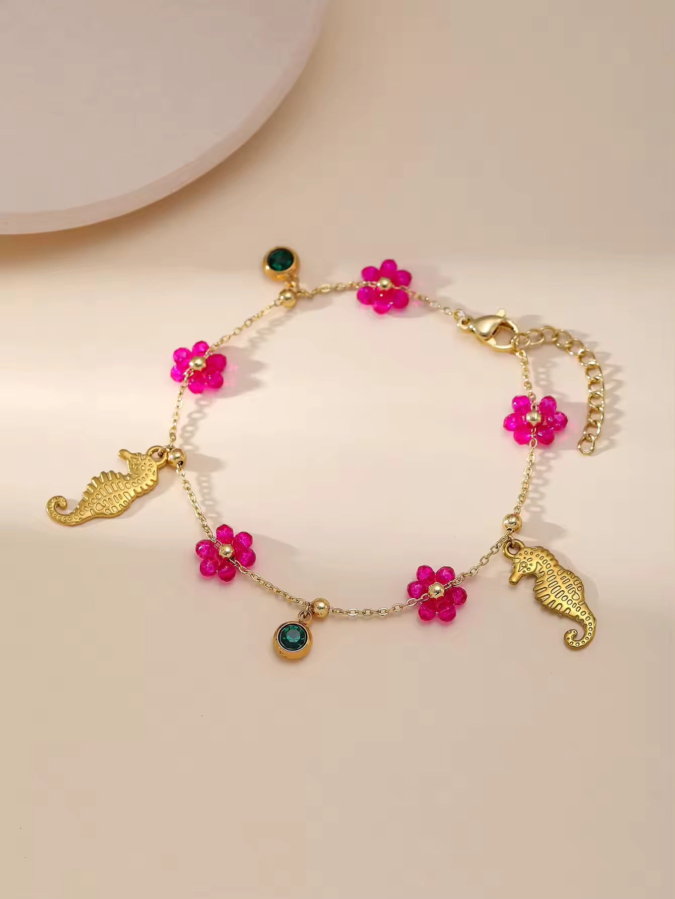 Marine Life Shape Pendant Bracelet