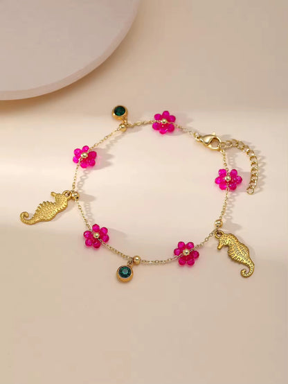 Marine Life Shape Pendant Bracelet
