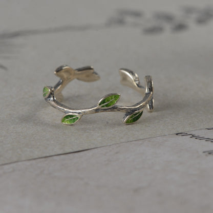 Leaves Branches Ring