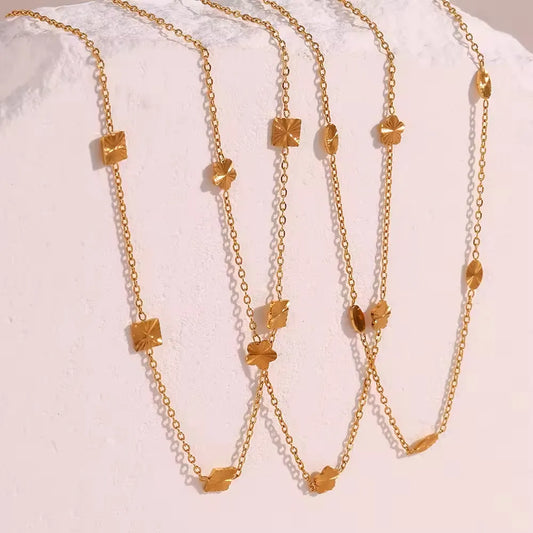 Geometric Charm Necklace