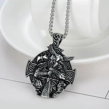 Viking Cross Necklace