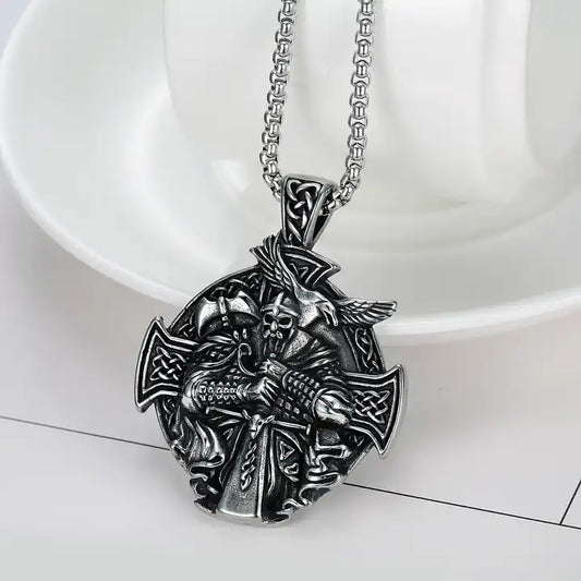 Viking Cross Necklace