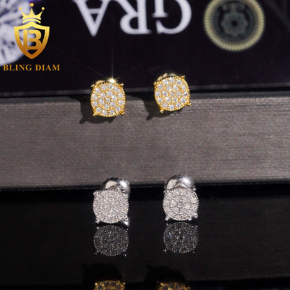 Moissanite Stud Earrings