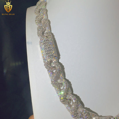 D Color VVS Moissanite Chain