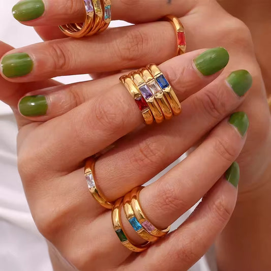 Zircon Birthstone Ring