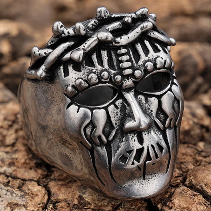 Skull Mask Ring