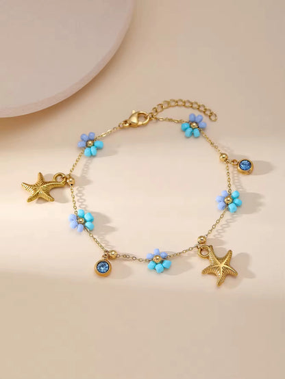 Marine Life Shape Pendant Bracelet