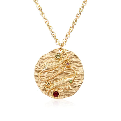 Zodiac Pendant Necklace