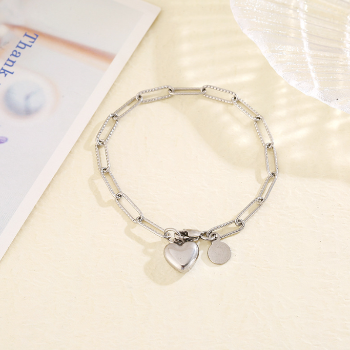 Heart Charms Bracelet