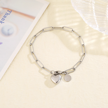 Heart Charms Bracelet