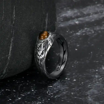 Tiger's Eye Ring