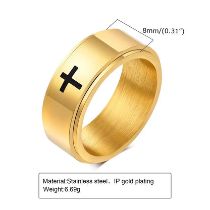 Spinner cross rings