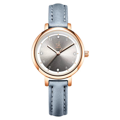 White and Rose Gold Watch