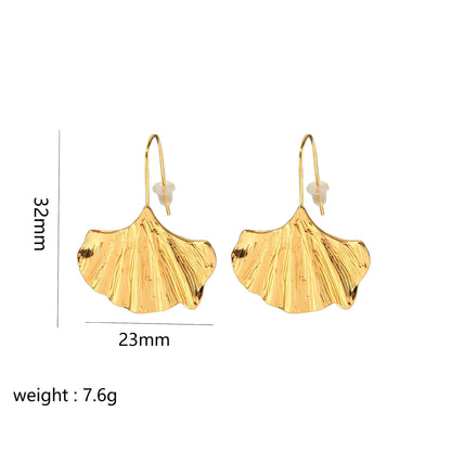Elegant Butterfly Flower Stud Earrings