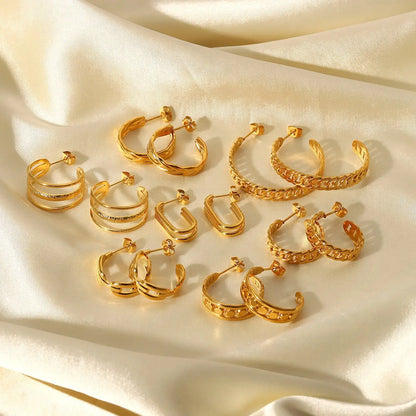 Exaggerated Geometric Earrings