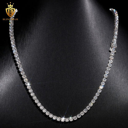 4mm Lab-Grown Diamond Tennis Bracelet