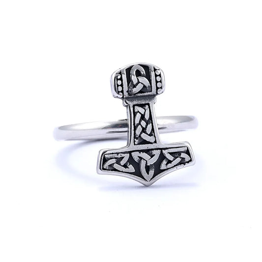 Mjolnir Symbol Ring
