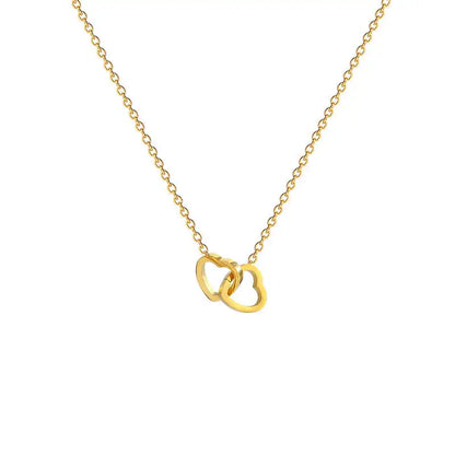 Linked Heart Necklace