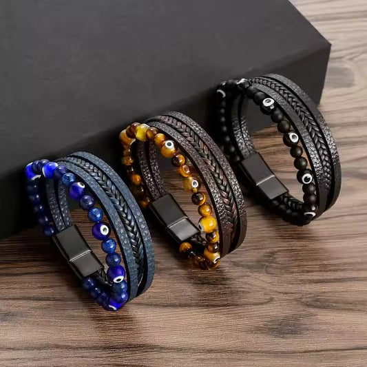 Leather Protection Bracelet