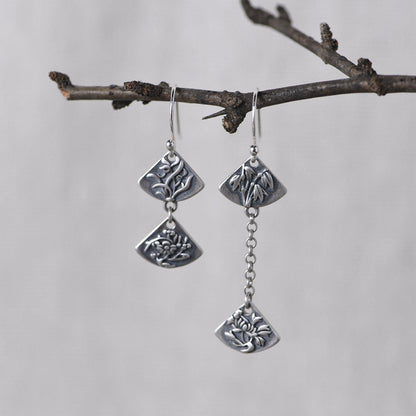 Bamboo Chrysanthemum Earrings