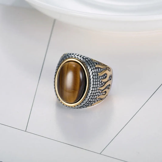 Tiger Eye Ring
