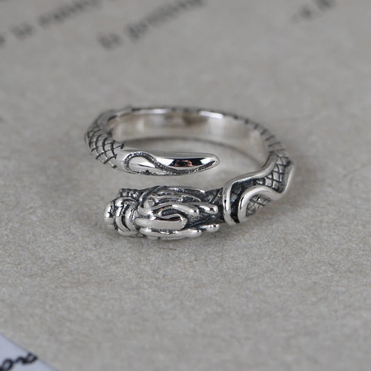 Retro Dragon Ring