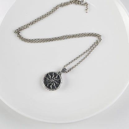 Viking Sun Necklace