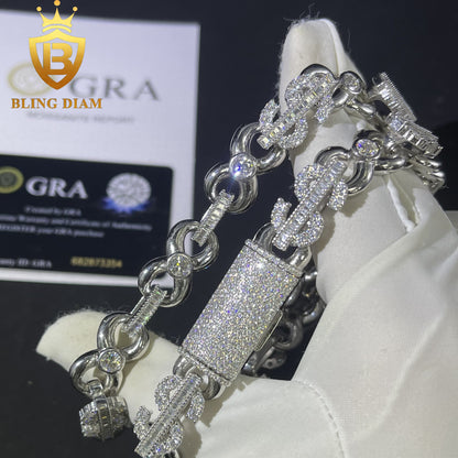 13mm Infinity US Dollar Link Chain