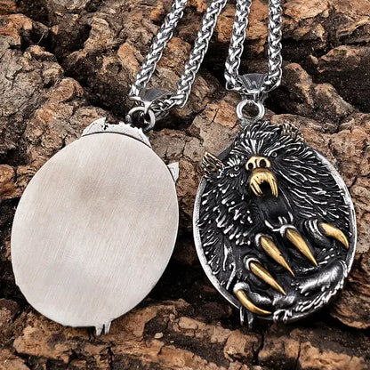 viking bear Necklace