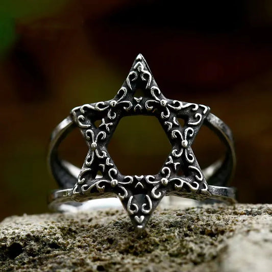 Star Of David Ring